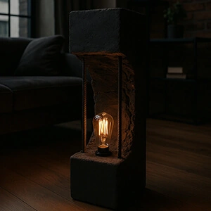 Lampa Tenore Arte Black
